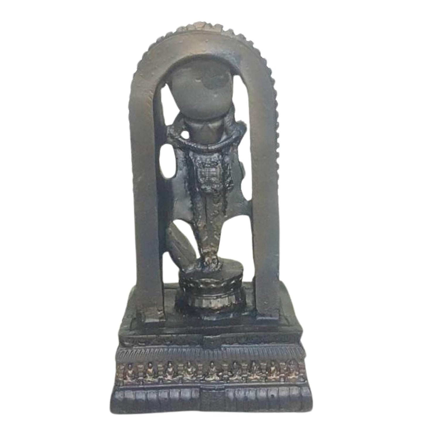 santarms Ram Lalla Idol Ram Ji Murti Ayodhya 3D Model Idol Home Decor Showpiece Murti for Home Decor Decoration Gift, 1 Pcs