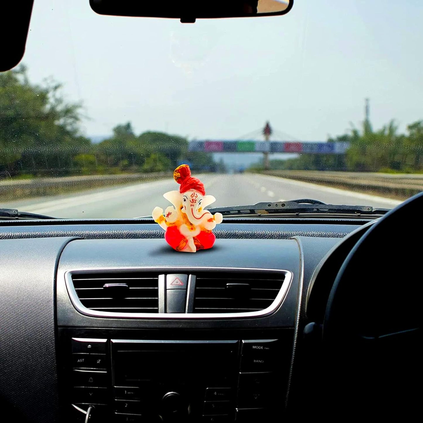 santarms® Ganesha Idol for Home Decor for car Dashboard ( 2.5 inch Height )