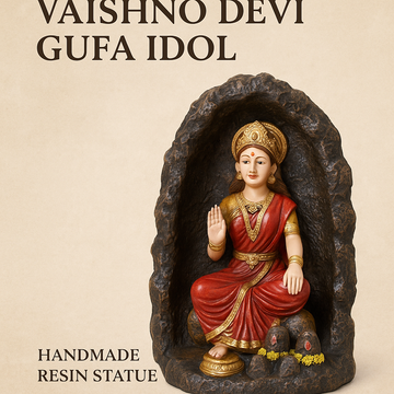 Vaishno Devi Idol for Home & Temple | Santarms Handmade Statue
