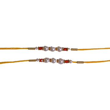 santarms Beads Rakhi Festival Shop Exquisite Rakshabandhan Rakhis Online pack of 2 For Brothers