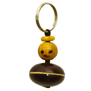 santarms Handcrafted Wooden Key Chain