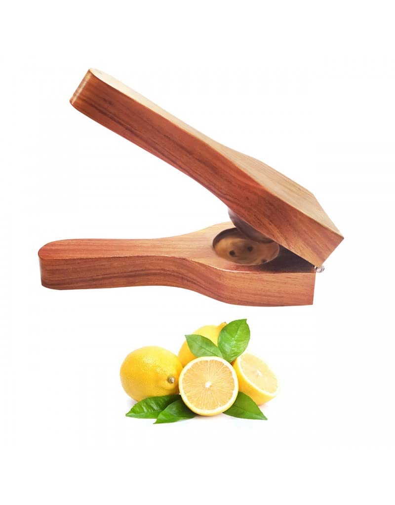 Santarms Wooden Lemon Squeezer, Heavy Duty Wood Lemon Hand Juicer Masher, Nimbu Nichodne Wala - Pack of 1