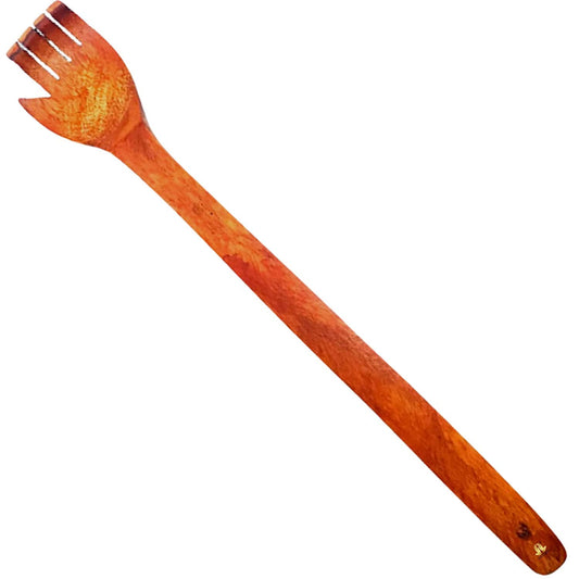 Santarms Handcrafted Sheesham Wooden Back Scratcher, Itching Stick, and Self-Massager. Long and Durable Manual Wood Hand Khujli for Soothing and Therapeutic Relief