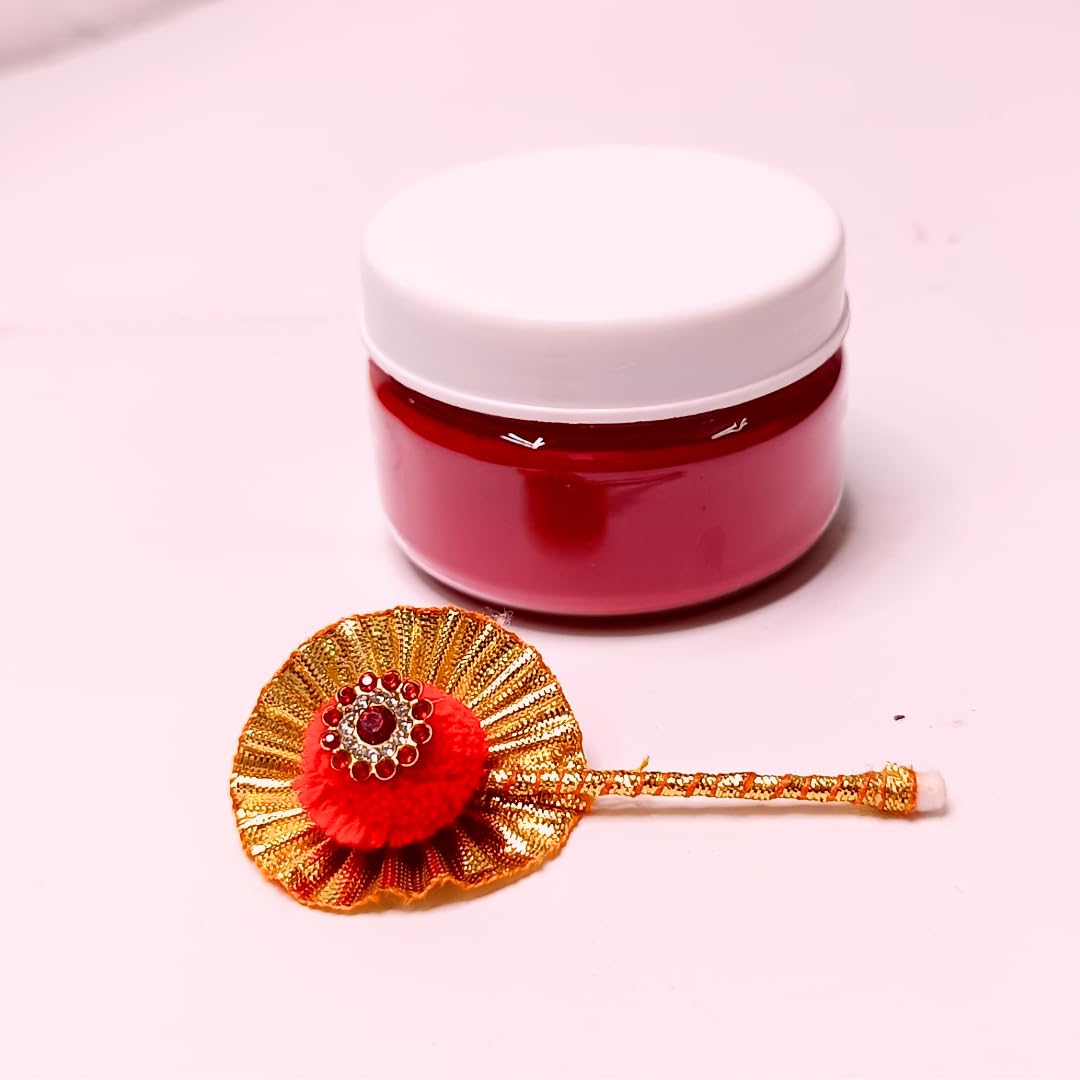 Santarms Natural Organic Sindoor Dust 100gm | Red Kumkum Powder For Women Suhaag Sindur With A++ Natural Sindoor In Cute Box For Daily Use, Weddings, And Pooja Skin-Safe, Chemical-Free, Long-Lasting