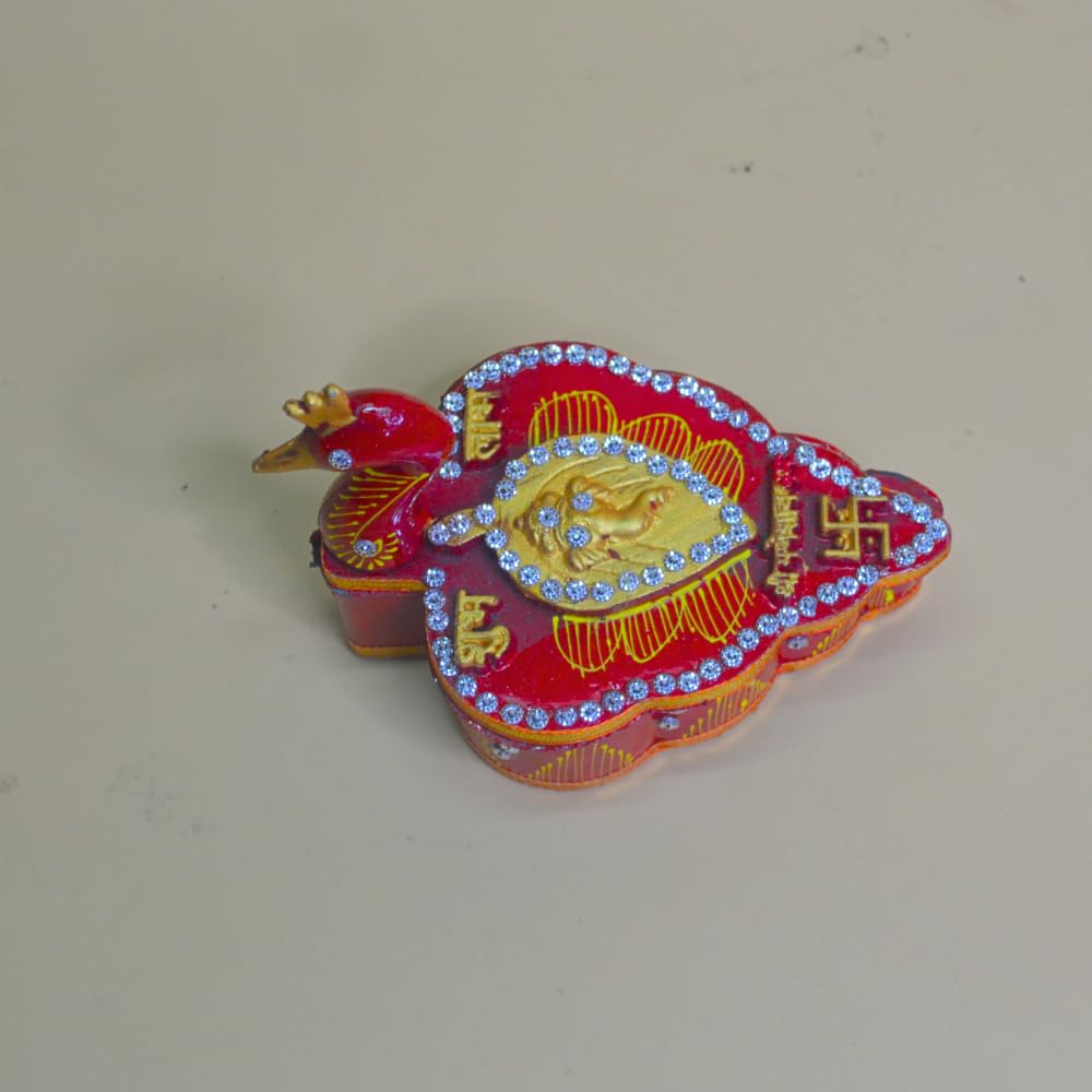 santarms Latest Kumkum Box Duck sindoor dani for puja dabbi haldi Return Gifts Traditional Sindoor Holder Sankranti Kumkum Return Gift Items Pooja thali Decor Items, 1 Qty