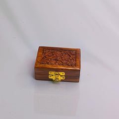 santarms Jesus Cross Catholic | wooden box with jesus locket | jerusalem Praying Rosary for men and women, Pack of 1