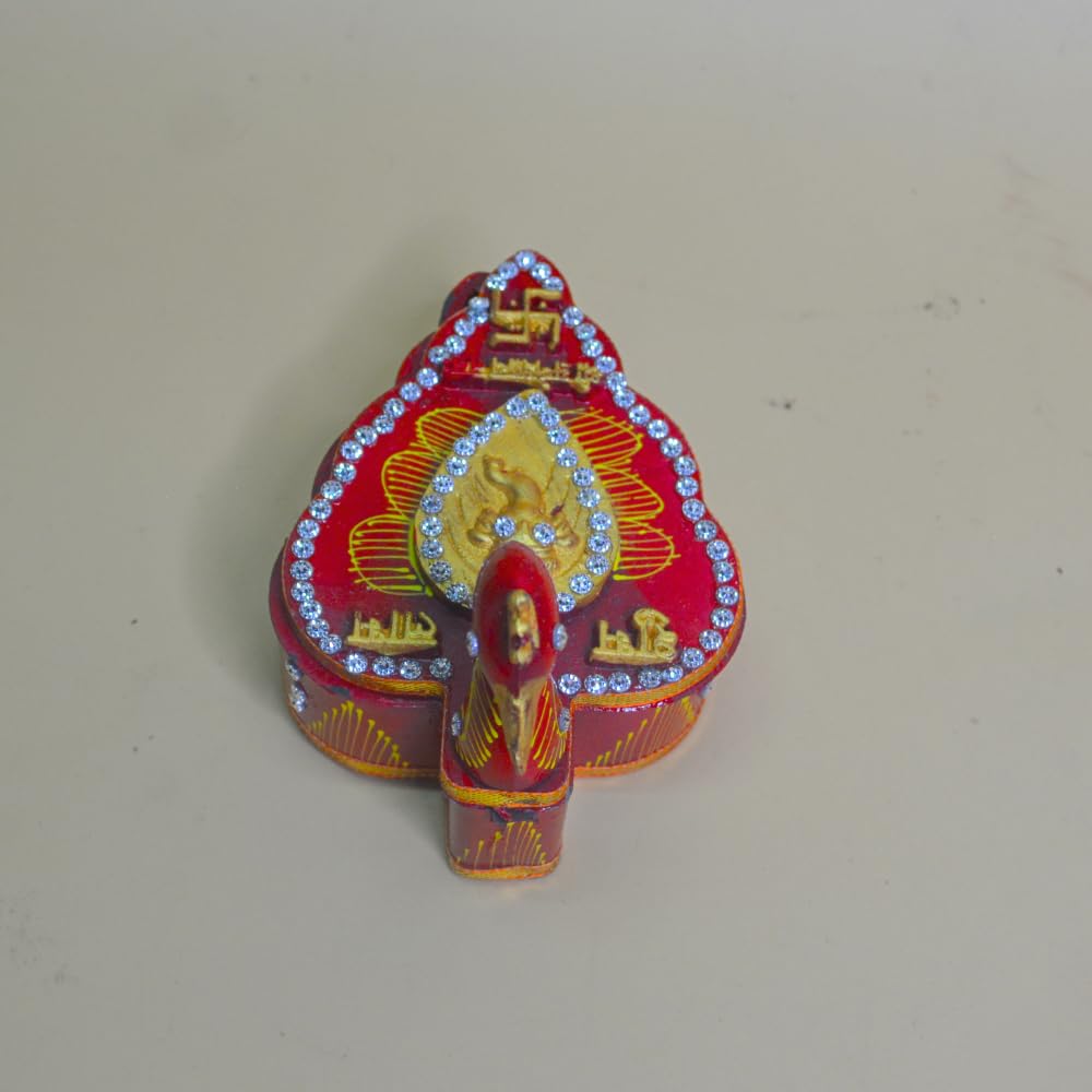 santarms Latest Kumkum Box Duck sindoor dani for puja dabbi haldi Return Gifts Traditional Sindoor Holder Sankranti Kumkum Return Gift Items Pooja thali Decor Items, 1 Qty