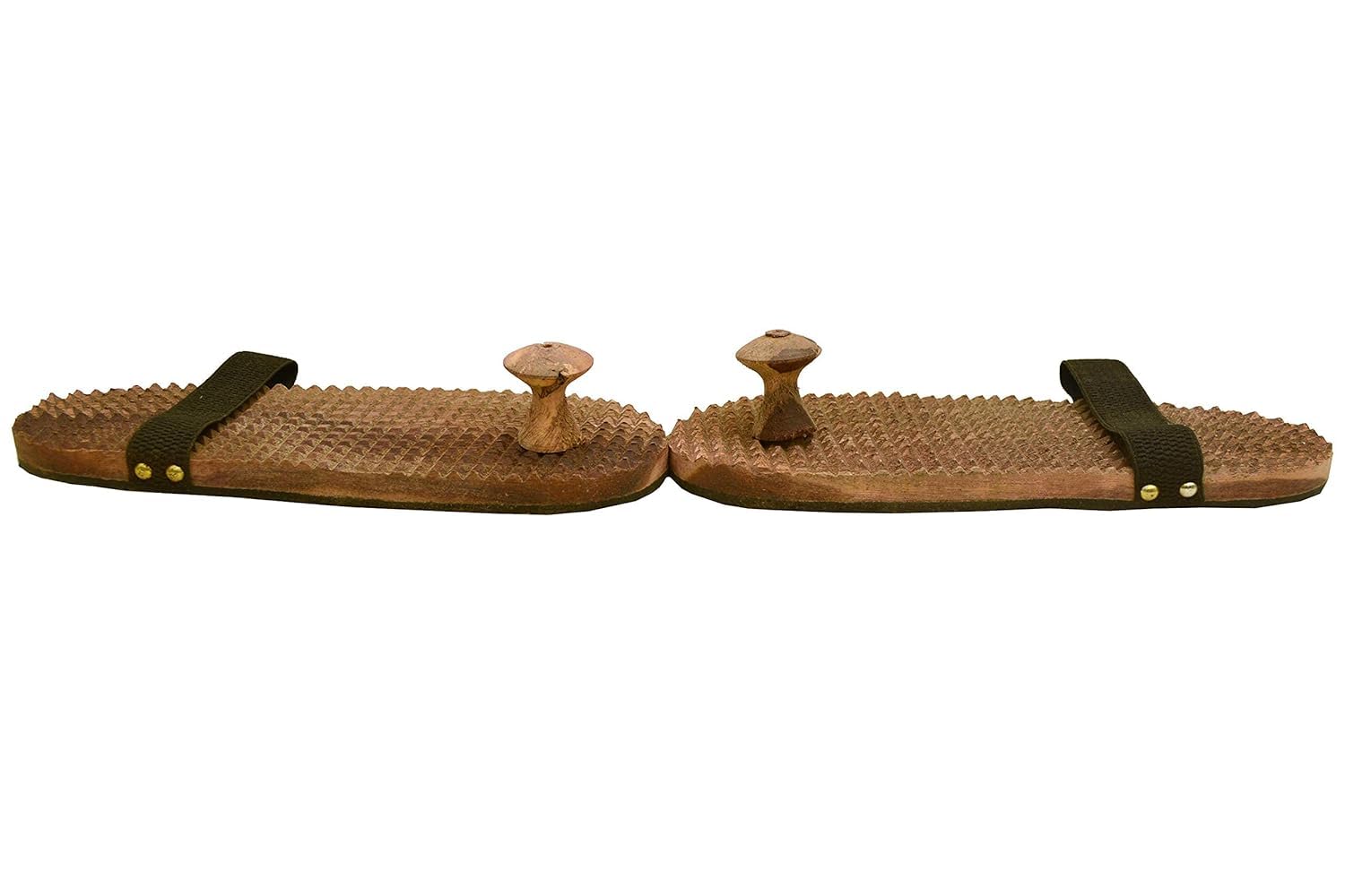 Santarms khadau chappal for men - Acupressure Slipper - wooden chapel - khadau chappal, chaple for women, wooden slipper