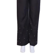 santarms Women's Winter Wear Woolen Full Length Palazzo Pants (Free Size) Loose Stylish Set for Women: Office to Party Elegance in