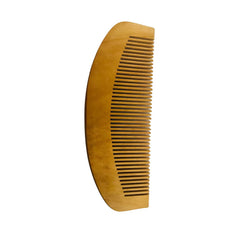 Santarms wooden neem comb for women men hair growth with wide wood tooth combs brush bamboo mens wodden combo set anti dandruff - mini comb for beard (Qty: 01)