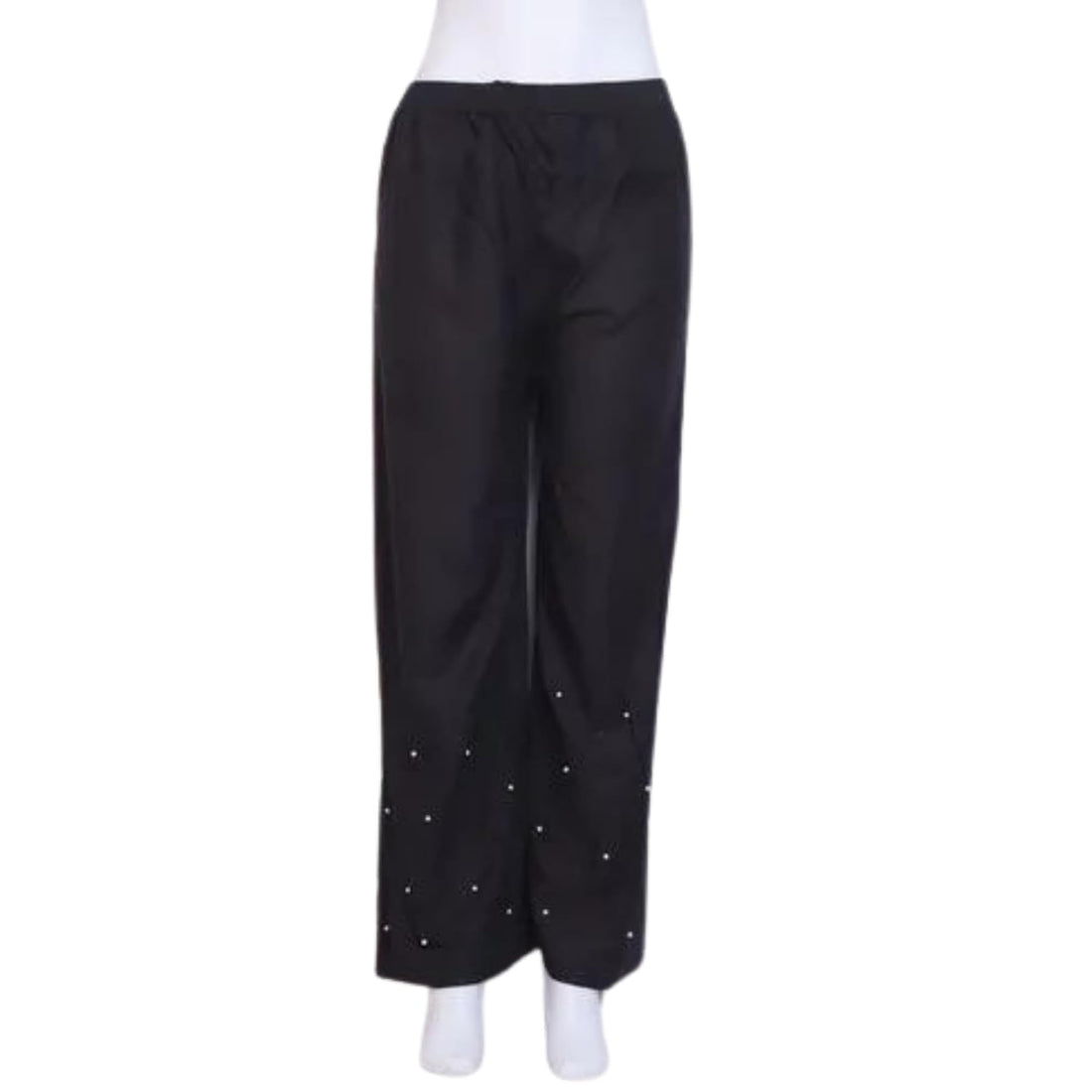 santarms Women's Winter Wear Woolen Full Length Palazzo Pants (Free Size) Loose Stylish Set for Women: Office to Party Elegance in