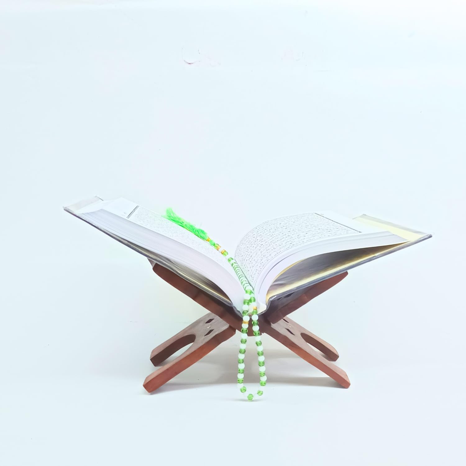 Santarms Wooden Book Stand (Rehal) for Holy Books – Handcrafted in Rosewood, Ideal for Quran, Geeta, Bible, Granth Saheb, and More