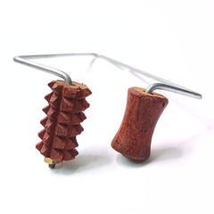 Santarms Wooden Finger Massager and Pain Reliever | Hand Massager Tool for Back, Neck, and Body Pain Relief, Improved Blood Circulation and Muscle Relaxation