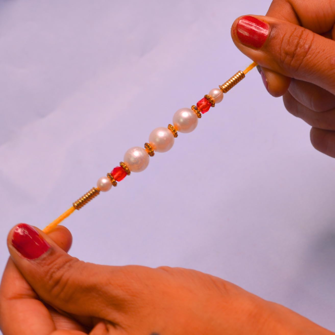 santarms Beads Rakhi Festival Shop Exquisite Rakshabandhan Rakhis Online pack of 2 For Brothers
