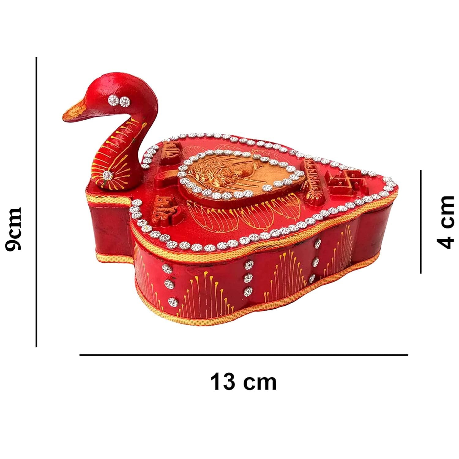 santarms Duck Kumkum Box Sindoor Wedding Gifts Tika Chopra In Kumkum Box singhora shringar box kumkum dabbi sindoor dabbi sindur dani