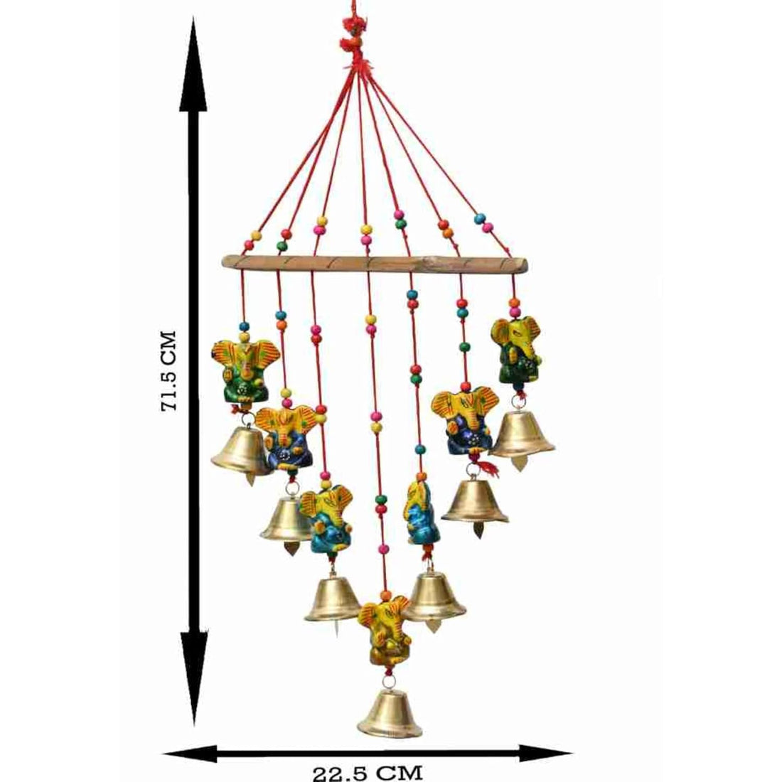 santarms Traditional Ganesha Torans for Door Entrance: The Perfect Bandarwal and Bandhanwar for Diwali and Home Decoration Hanging Items