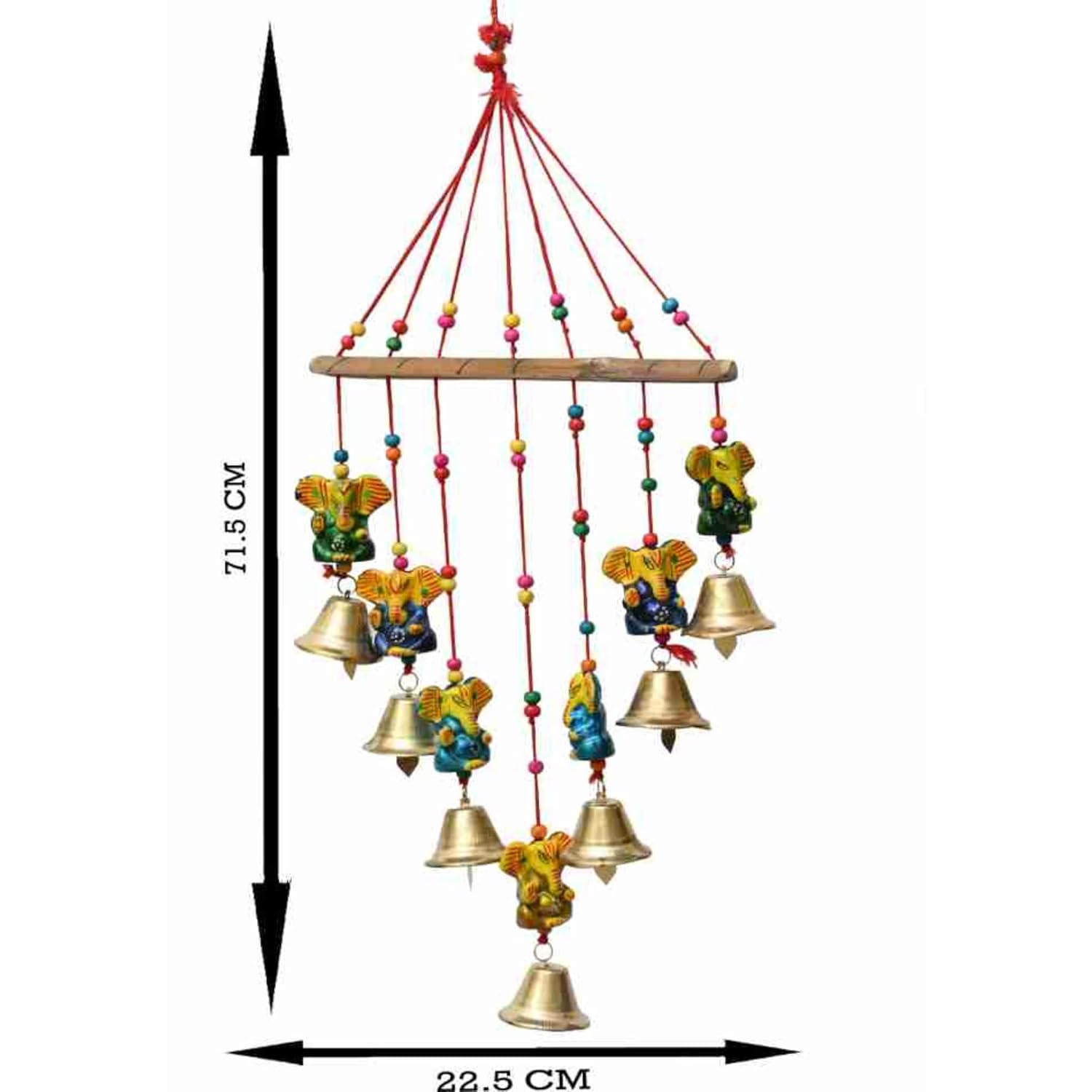 santarms Traditional Ganesha Torans for Door Entrance: The Perfect Bandarwal and Bandhanwar for Diwali and Home Decoration Hanging Items
