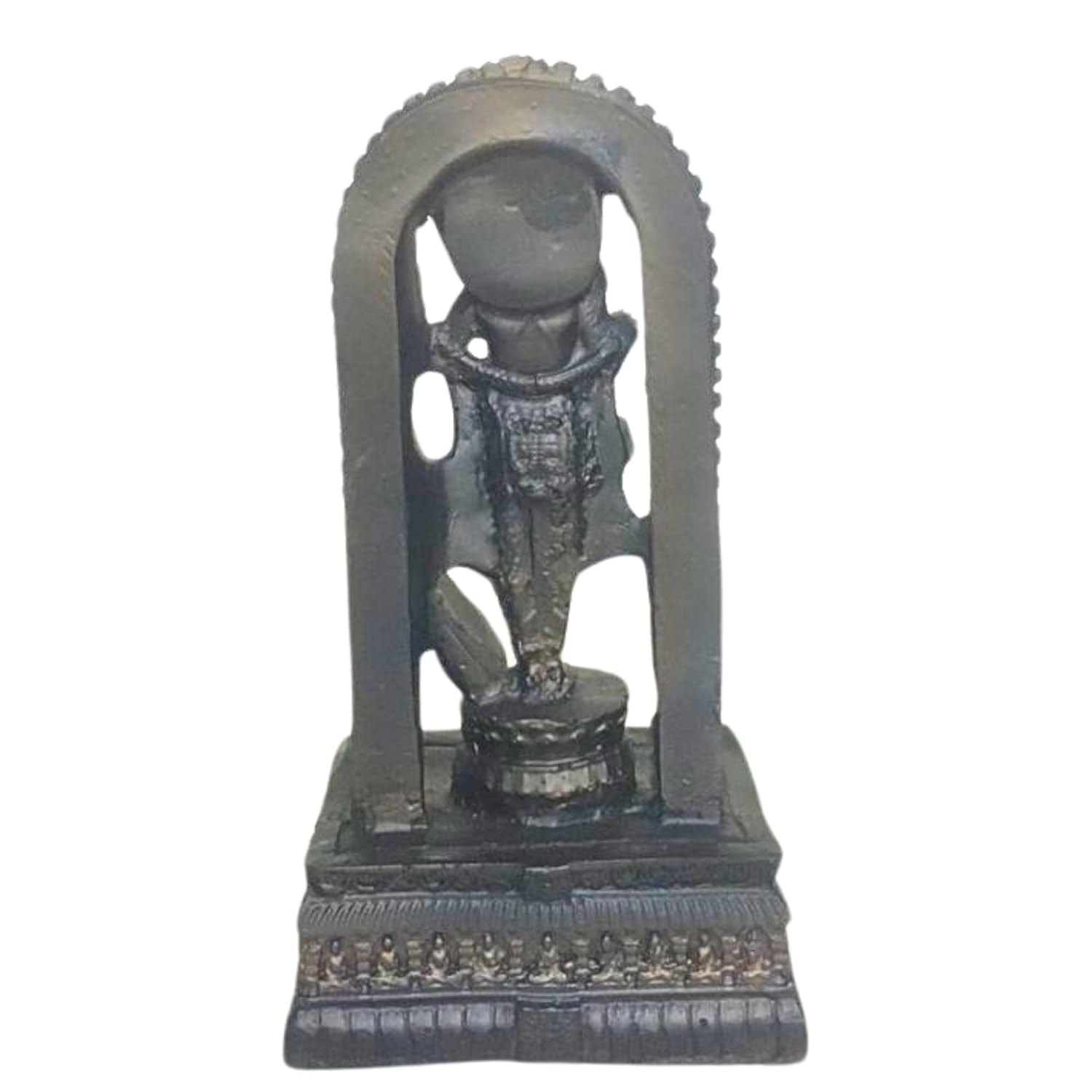 santarms Ram Lalla Idol Ram Ji Murti Ayodhya 3D Model Idol Home Decor Showpiece Murti for Home Decor Decoration Gift, 1 Pcs