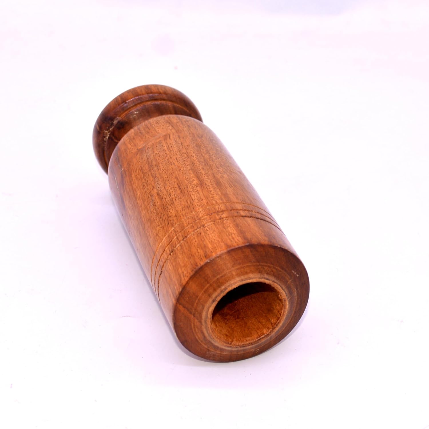 santarms Vijaysar Wooden Tumbler : Ayurvedic Solution for Diabetes, Joint Pains, and Blood Sugar Control | Promotes Good Blood Circulation | No Side Effects | Pack of 1 Glass