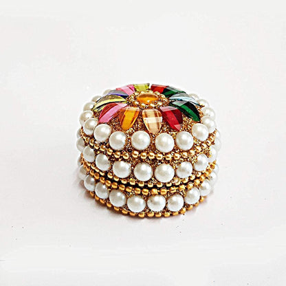 santarms kumkum Box with ramayanbook ramcharitmanas Book for Gifts