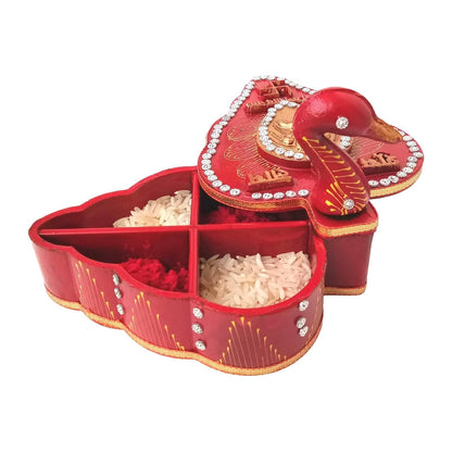 santarms Duck Kumkum Box Sindoor Wedding Gifts Tika Chopra In Kumkum Box singhora shringar box kumkum dabbi sindoor dabbi sindur dani
