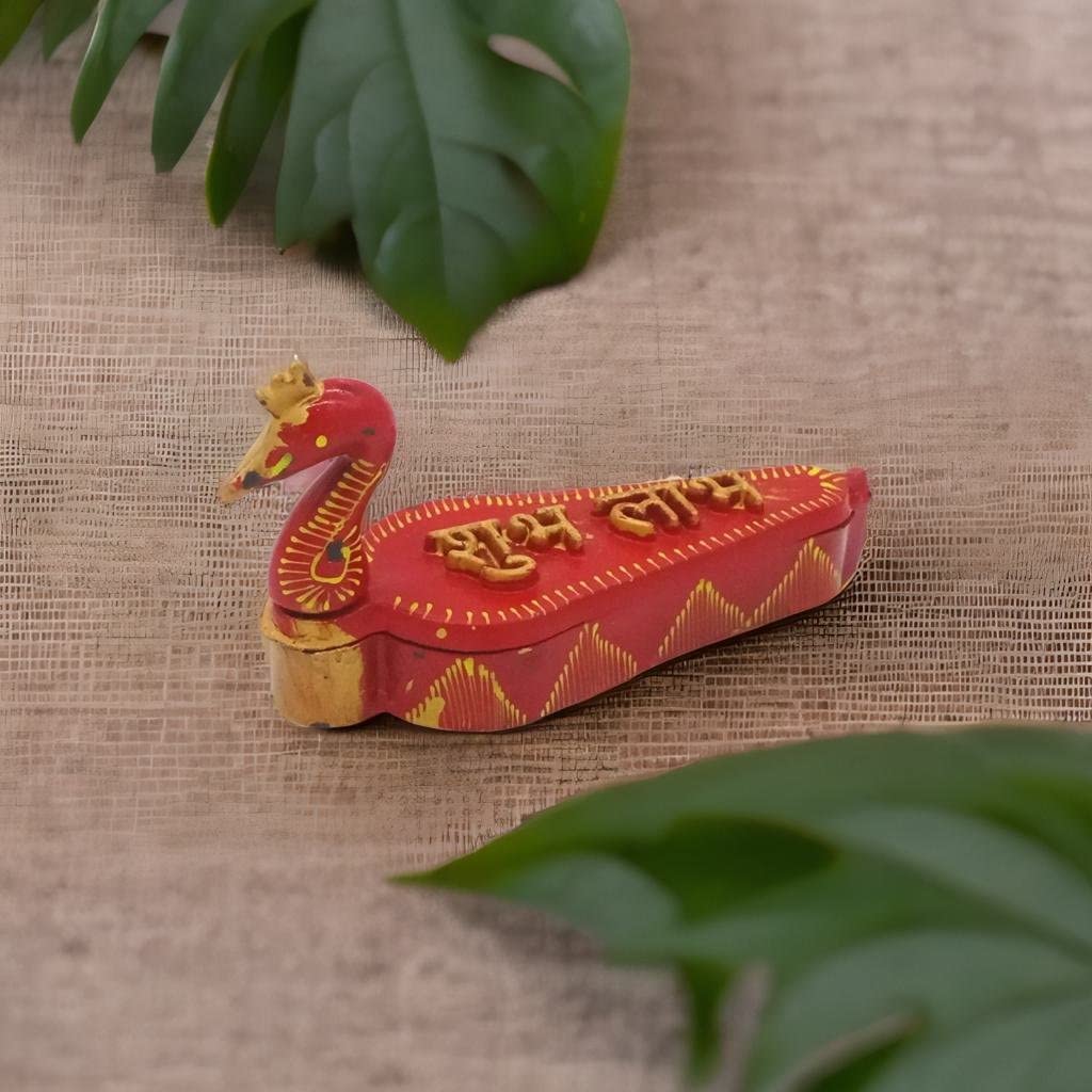 santarms Kumkum Holder | Kumkum Box for Gifting, Pooja, Thali, Mandir, Home, Temple, Gifting (Kumkum Box)