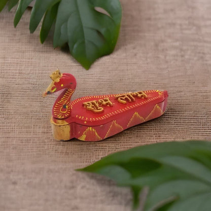 santarms Kumkum Holder | Kumkum Box for Gifting, Pooja, Thali, Mandir, Home, Temple, Gifting (Kumkum Box)