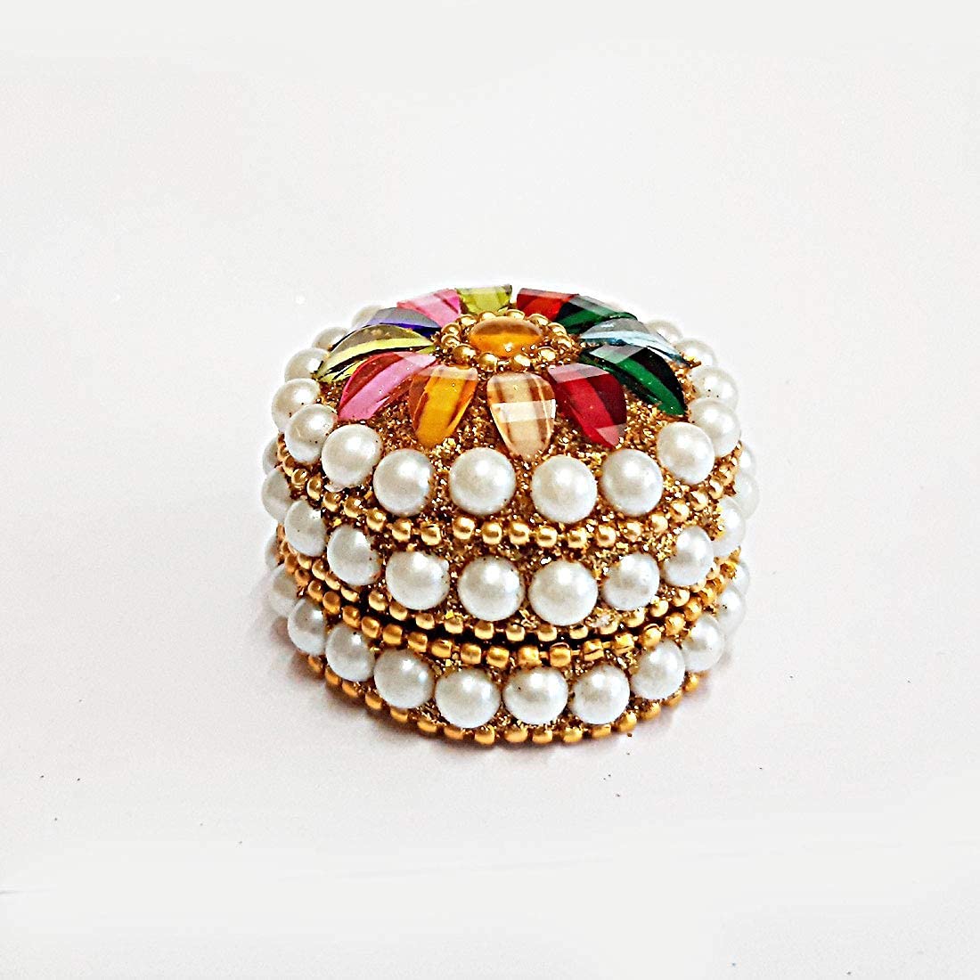 santarms kumkum Box with Geeta Book for Gifts