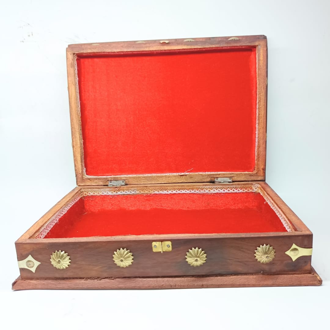 Santarms Handmade Quran Box with Foldable Wooden Rehal Holy Book Stand – Elegant for Reading | Exquisite Rihal Premium in Rajwada Style