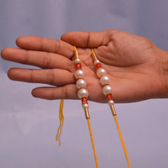 santarms Beads Rakhi Festival Shop Exquisite Rakshabandhan Rakhis Online pack of 2 For Brothers