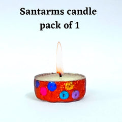 Santarms Elegant Candle Holders for Home Décor - Perfect Diwali Gift Items for Puja Diya Lamps for Mandir and Temple - Enhance Your Indian Decorations with Bright and Beautiful Decoration Ideas