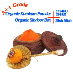 santarms Wooden Kumkum Box (2.5 Inch Height) Elegant Indian Handicrafts Sindoor For Pooja Room | Ideal Haldi, Tilak, And Compact Affordable Holder Ladies Traditional Low Rate Accessory