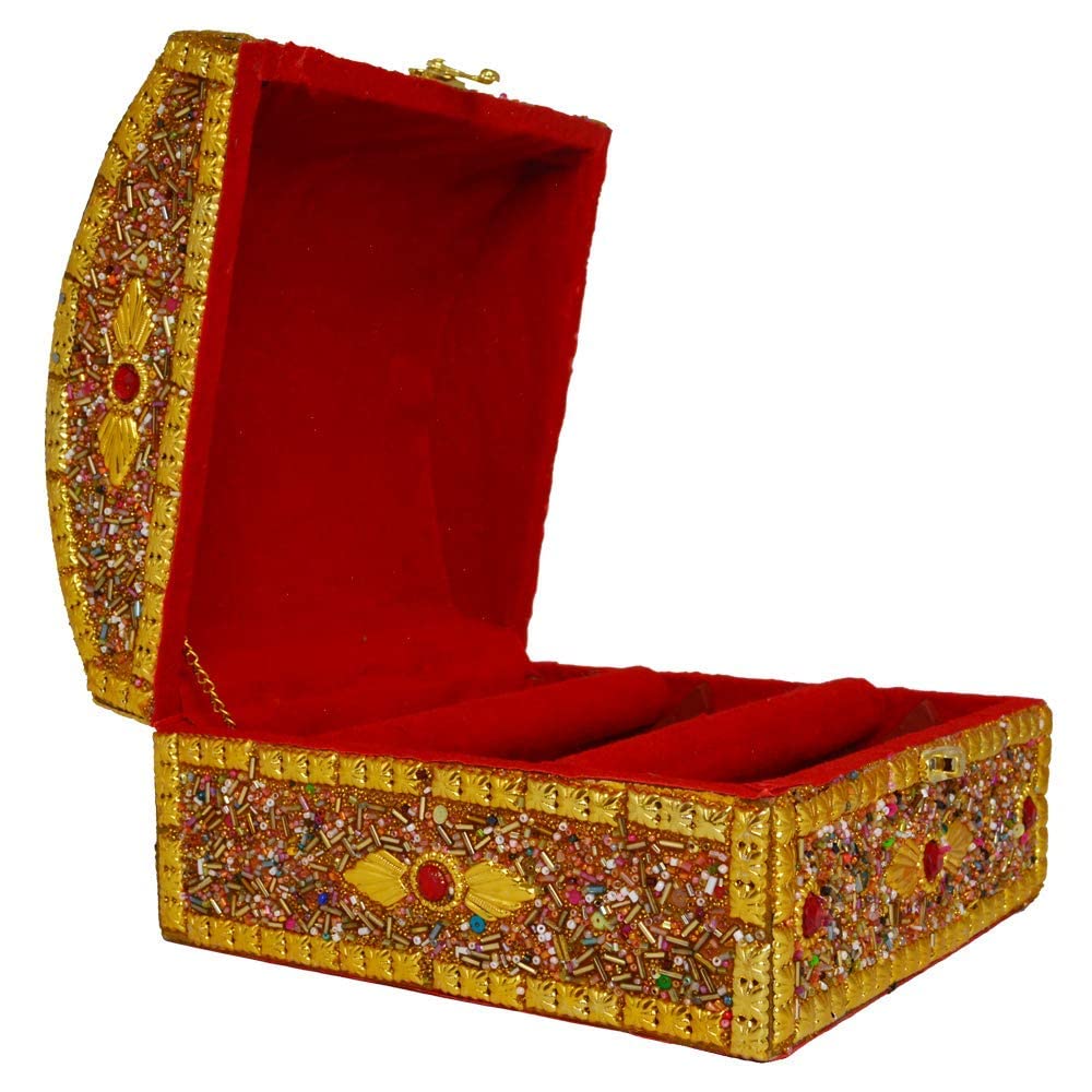 santarms jewellery Fancy Bangle Box Brocade Hardboard Bangle Box Bangle Organizer Box Jewellery Storage Box