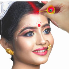 santarms Handcrafted Tilak Stick for Gift Fancy Set Pooja Articles Festivals Like Rakshabandhan, Bhai Dooj, Navratri, Janmashtami, Diwali - Pack of 2