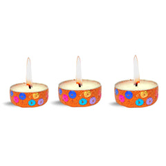 Santarms Elegant Candle Holders for Home Décor - Perfect Diwali Gift Items for Puja Diya Lamps for Mandir and Temple - Enhance Your Indian Decorations with Bright and Beautiful Decoration Ideas