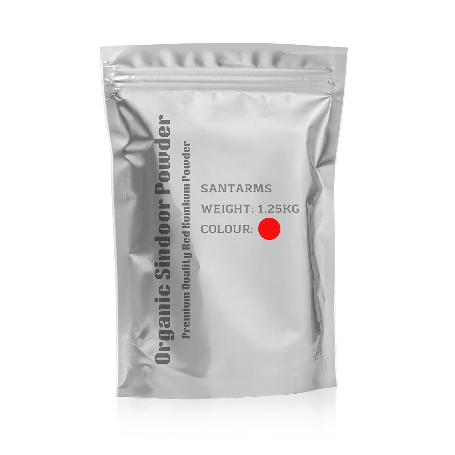 Santarms Organic Sindoor Powder – 1.25KG Red Kumkum Powder for Married Women | Natural & Made in India | Ideal for Weddings, Rituals & Gifting