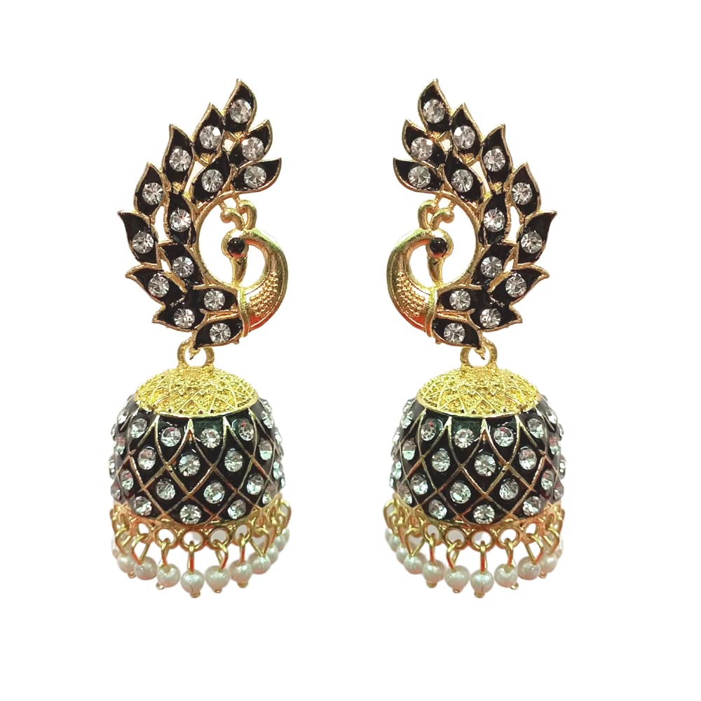 santarms fancy Jewellery long Afghani Earrings for women Handmade Earrings for Girls and Women stylish