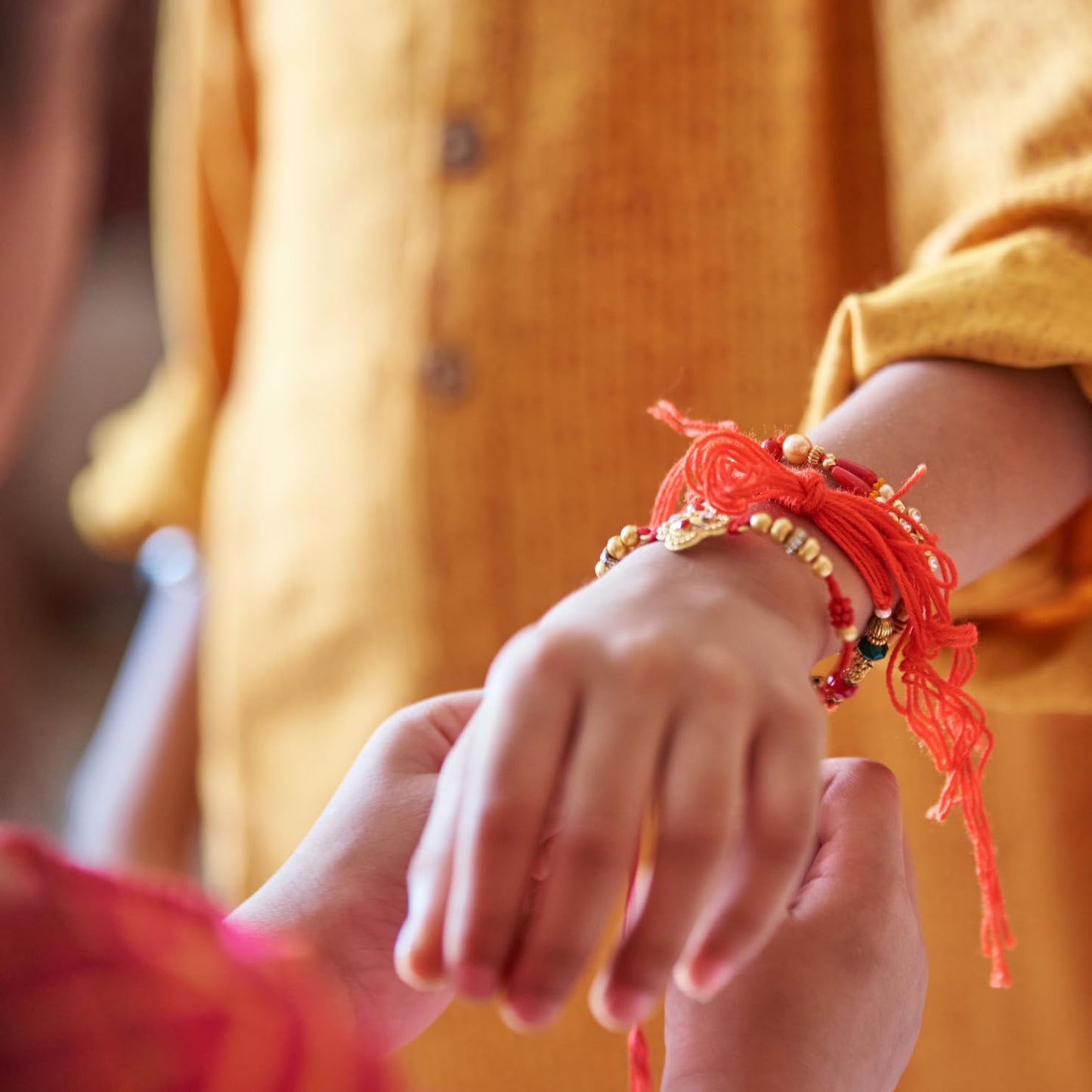 santarms Rakhi Festival 2025 | Exquisite Rakshabandhan Rakhis Online | Designer Rakhi Set Pack of 2 | Celebrate Raksha Bandhan with Love