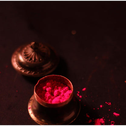 Santarms Natural Organic Sindoor Dust, 50gm Sindoor (Red) kumkum powder for married women, Pure & Chemical-Free for girls