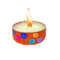 Santarms Elegant Candle Holders for Home Décor - Perfect Diwali Gift Items for Puja Diya Lamps for Mandir and Temple - Enhance Your Indian Decorations with Bright and Beautiful Decoration Ideas