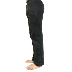 santarms Women's Winter Wear Woolen Full Length Palazzo Pants (Free Size) Loose Stylish Set for Women: Office to Party Elegance in