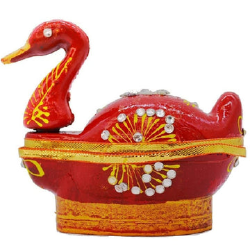 santarms Duck Kumkum Box Sindoor Wedding Gifts Tika Chopra In Kumkum Box singhora shringar box kumkum dabbi sindoor dabbi sindur dani