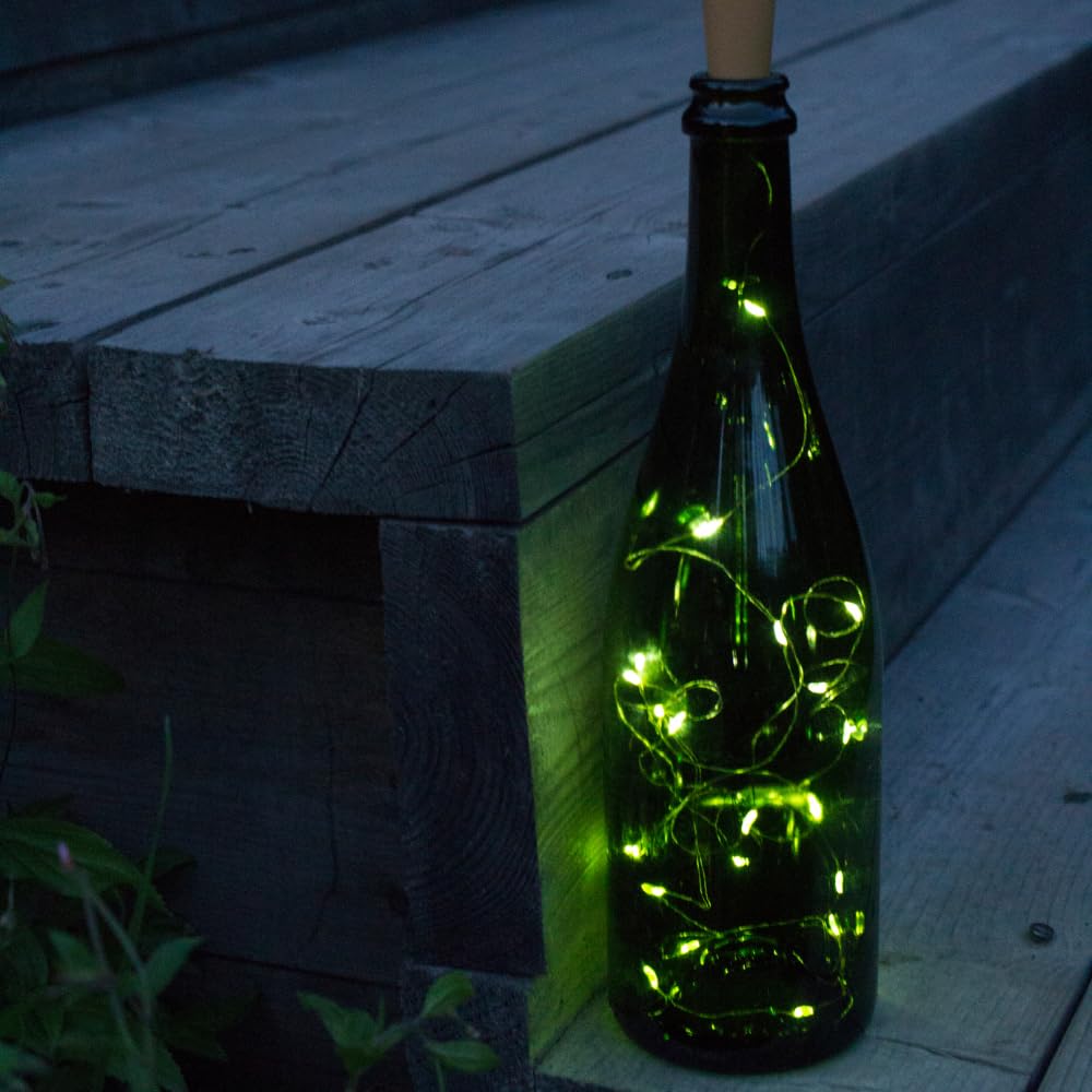 santarms 6.5 feet LED String Light with Battery Lights for Indoor Outdoor Decoration Waterproof String Light for Home Décor,Diwali, Christmas 20 Bulb (Warm White) (1)