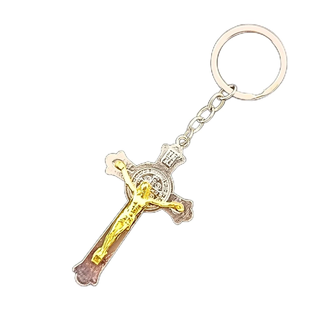 santarms Jesus Christ | Holy Cross Keychain jesus key chain