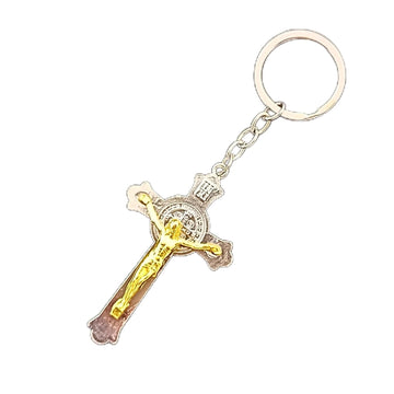 santarms Jesus Christ | Holy Cross Keychain jesus key chain
