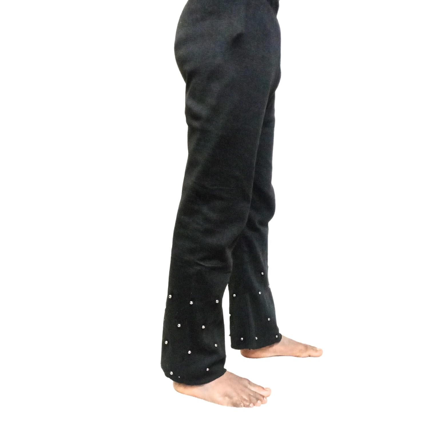 santarms Women's Winter Wear Woolen Full Length Palazzo Pants (Free Size) Loose Stylish Set for Women: Office to Party Elegance in