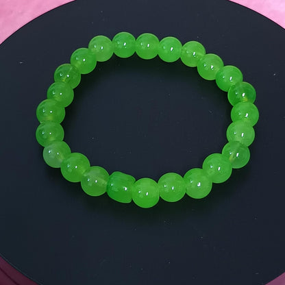santarms Shining Crystal Glass Beads Moti Bracelet For Girls And Women