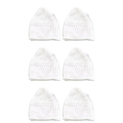 santarms Islamic Prayer Kufi Muslim Cap for Men or boy namaz topi for namaz - Combo White
