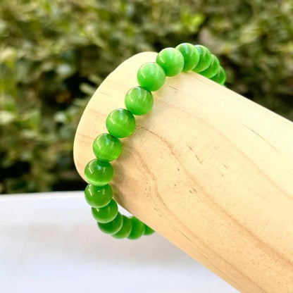 santarms Shining Crystal Glass Beads Moti Bracelet For Girls And Women