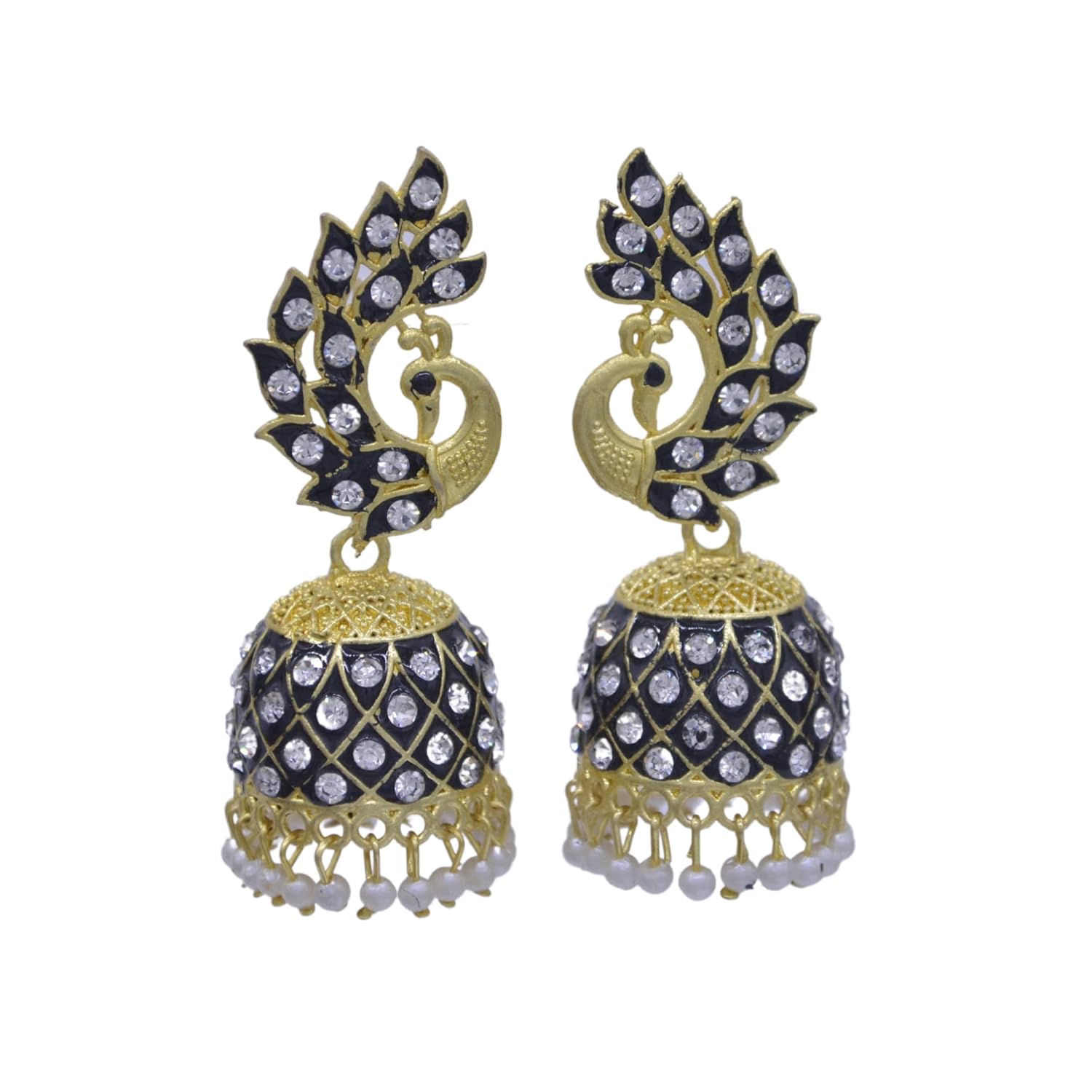 santarms fancy Jewellery long Afghani Earrings for women Handmade Earrings for Girls and Women stylish